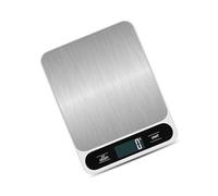 Balance De Cuisine En Acier Inoxydable Avec Contrôle Intelligent Mesure Précise 1 G Option 5 Kg/10 Kg Adaptée À La Cuisson En Matériau ABS Balance De Cuisine Pour Herbes