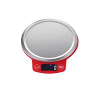Balance de cuisine en acier inoxydable, Balance alimentaire de 5kg, taux d'utilité élevé, afficha numérique, poids en grammes, onces(5kg 1g)