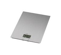 Clatronic Balance de cuisine numérique KW 3821 – Acier inoxydable, extra-plate, indication tasses