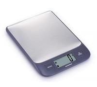 Balance de cuisine Heinner HKS-5IXBK, 5 Kg, 1g, tare, fonction de pesage de liquide, écran LCD, acier inoxydable