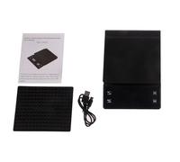 Balance de cuisine intelligente rechargeable par USB compatible pour usage domestique professionnel Capacité 3 kg