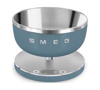 Smeg KSC01SBMWW escabeaux de cuisine Vert clair, Acier inoxydable Comptoir Rond Balance de ménage électronique