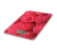 LITTLE BALANCE 8546 Slim Framboises USB-C, Balance de cuisine sans pile, Rechargeable USB-C, Réparable, 5 kg, Framboises