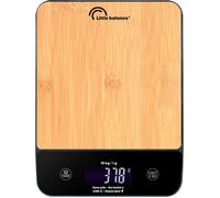 Balance de cuisine - LITTLE BALANCE - 8712 - Happy Genius 10 - USB - Sans pile - Bois naturel