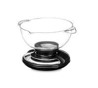 Balance de cuisine mécanique avec récipient doseur de 2 litres - Capacité jusqu'à 5 kg | Balance analogique - Facile à lire et à utiliser | Haute précision pour peser des aliments, des liquides - Pas