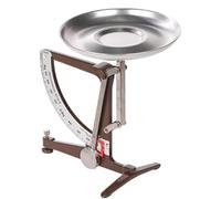 Balance de cuisine mécanique, balance métallique de 1 kg, avec pendule en acier inoxydable et plateau en aluminium de 19 cm, pour l'électronique, la recherche scientifique et l'alimentation (C) (B)