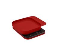 Rosti Mepal - Balance de cuisine Mensura - Pèse-aliments avec bol et fonction tare - Rouge
