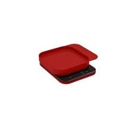 Balance de cuisine Mensura Rouge - - Rouge - Plastique