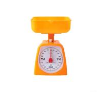Balance de cuisine multi-gamme conçue pour les leçons de science de la cuisson et les tâches de pesage au détail à petite échelle (jaune)
