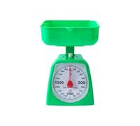 Balance de cuisine multi-gamme conçue pour les leçons de science de la cuisson et les tâches de pesage au détail à petite échelle (vert)