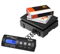 Balance de cuisine My Weigh Waage ULTRASHIP 55 avec bloc d'alimentation - Noir