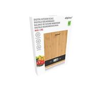 Balance de cuisine numérique Brun Bois H23.5xl3xL17cm