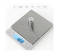 Balance De Cuisine Numérique De Précision 3 Kg - Précision 0,1 G, Écran Lcd, Acier Inoxydable, Portable Pour Usage Alimentaire Et Postal