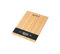 Alpina Balance de cuisine numérique – Arrêt automatique, fonction tare – Jusqu'à 5 kg – Bambou