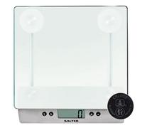 Balance de Cuisine numérique en verre dépoli de Salter - Balance de cuisson électronique Peser Alimentaire d'haute Précision Capacité jusqu'à 15 kg Aquatronic pour liquides, garantie de 15 ans
