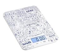Balance de cuisine numérique Kern FGE 5K-3 FGE 5K-3 Plage de pesée (max.) 5000 g Lisibilité 1 g à pile(s) multicolore