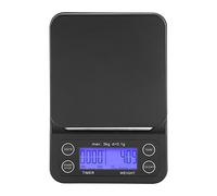 Balance de cuisine numérique LCD avec minuteur 3 kg/0,1 g Violet bleuâtre