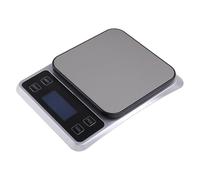 Balance de cuisine numérique multifonction en acier inoxydable avec écran LCD - Nettoyant de mesure pour carrelage, peinture, dissolvant de mur, spray pour moule à papier peint