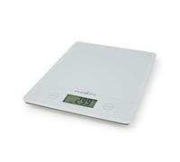 Balance de cuisine numérique Nedis - KASC620WT - Blanc - 5 kg - Fonction tare - Graduation 1 g
