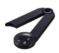 Balance de Cuisine Numérique Pliable CAMRY pour Voyage et Camping, 5 kg/11 lb, lb:oz/g fl’oz/ml, Affichage LED (Noir)