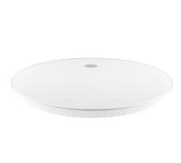 Alessi Balance de cuisine numérique Plissé MDL16 - Suspendue, résine et verre trempé, Blanc