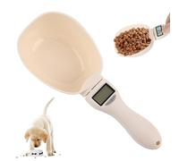 Balance de cuisine numérique précise à 1 g : 800 g Balance de cuisine numérique avec écran LCD, cuillère doseuse, cuillère à peser amovible pour épices, farine, liquide, nourriture pour chien, balance