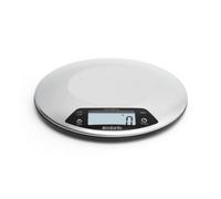 Balance de cuisine numérique ronde Brabantia 480560, acier inoxydable satiné, av