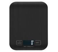 Balance De Cuisine NuméRiques, Balances NuméRiques Professionnelles 10 kg - Mesure PréCise Jusqu'à 1g,Balances De Cuisine éLectroniques Avec éCran Lcd, Fonction Tare. (Noir)