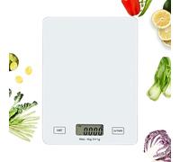 Balance de cuisine pour aliments,Gadget de mesure culinaire,Balance de pâtisserie avec écran LCD et graduation précise à 1 g - Pour la cuisine, la préparation des repas et la réalisation de