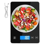 Balance de cuisine pour aliments - Outil intelligent pour mesurer les ingrédients lors de la cuisson | Balance numérique précise multifonction pour café, thé et pâtisserie dans la maison et le