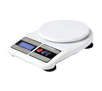 Balance de Cuisine Précise 10 Kg Rechargeable USB pour Pâtisserie et Cuisine Avizar Blanc