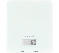 Balance de Cuisine SmartLife Bluetooth avec Écran Rétroéclairé 5kg Nedis Blanc Blanc G