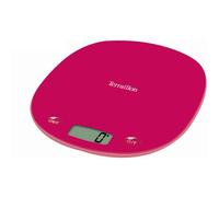 TERRAILLON - MACARON ONE - Balance de cuisine électronique, design moderne et plateau Mat, Capacité 3 kg, graduation 1 g, Poignée intégrée, Rose fushia