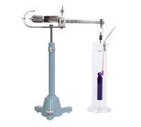 Balance de densité de liquide, balance de Webster, densimètre de haute précision (0,001), plage de mesure 0-2,000,déplacement du marteau 5cm³,for expériences scientifiques(Blue)