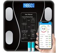 Balance de graisse corporelle Bluetooth - Balance intelligente intelligente Bluetooth - Balance numérique IMC avec application
