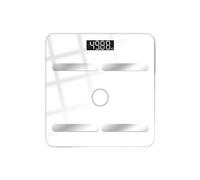 Balance De Graisse Corporelle Intelligente Bluetooth Chargeant La Électronique Adulte Pesant L'analyseur D'imc PréCis Et Facile(White-Charging)