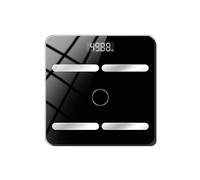 Balance De Graisse Corporelle Intelligente Bluetooth Chargeant La Électronique Adulte Pesant L'analyseur D'imc PréCis Et Facile(Black-Battery)