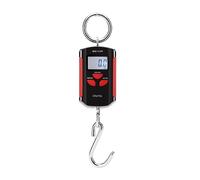 Balance de grue 150/200/500 kg, crochet de lesta robuste, balance de grue industrielle numérique électronique LCD portable Steelyard(Red 200kg 0.1g)