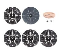 Balance de guitare portable - Système d'apprentissage - Accessoire de roue en alliage d'aluminium - Texture cercles de cinquièmes