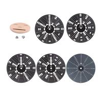 Balance de guitare portable - Systèmes d'apprentissage - Accessoire de roue en alliage d'aluminium - Texture cercles de quintes