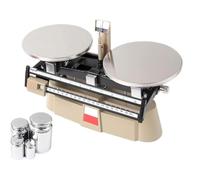 Balance de laboratoire à double plateau, précision mécanique 0,1 g - 2000 g, plateau de 15 cm, précision 0,1 g, écoles et laboratoires