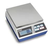 Balance de Laboratoire de Base [Kern 440-49A] Le Classique du Laboratoire, Plage de Pesée [Max] : 6000 G, Précision D'affichage [D] : 0,1 G, Poids de La Plus Petite Pièce[Nombre] G/Pièce: 0,2 G, Plateau de Pesée : Lxp 150X170 millimètre (Acier Inoxydable)