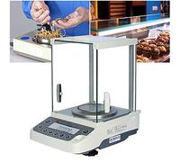Balance De Laboratoire De PréCision (0,0001 G), avec Balance De Laboratoire NuméRique pour Pare-Brise/Balance Analytique, Correction Interne Automatique, pour Pharmacie,120g/0.1mg