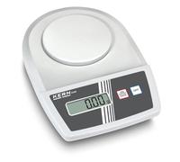 Balance de Laboratoire D'entrée de Gamme avec D'énormes Performances de Pesée [Kern Emb 600-2] Utilisation Simple Et Pratique à 2 Touches, Plage de Pesée [Max] : 600 G, Précision D'affichage [D] : 0,01 G, Plateau de Pesée : Ø105 mm (Plastique)
