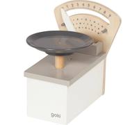 Balance de marchande en bois blanc TU