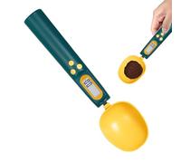 Balance de mesure numérique | Cuillère doseuse pour chien - Balance arrière réglable de haute précision de 1000 g/0,1 g pour nourriture, café, portionnement de lait, thé, farine, épices