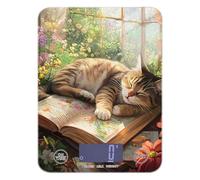 Balance de nourriture pour chat avec écran LCD 5 kg/5 g avec 4 unités pour la cuisson des régimes cétogènes (piles non incluses)