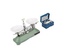 Balance de Plateau Mécanique 200 G/0,2 G Balance Mécanique de Laboratoire avec Poids Outil d'Enseignement Physique Chimique Facile à Utiliser