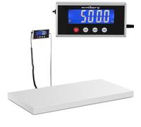 Balance de plateforme d'entrepôt 1000 x 500 mm, écran LCD, 500 kg / 100 g