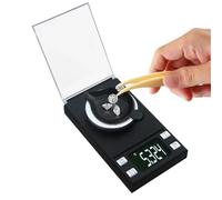 Balance de poche numérique de précision 0,001 g, for bijoux en or, carats et diamants, mini balance portable en mg(20g-0.001g)